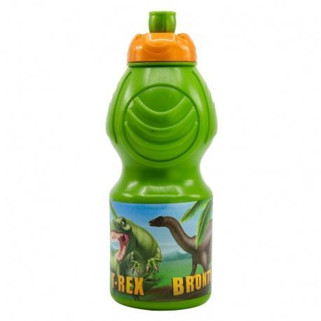 STOR Plastová fľaša na pitie DINOSAUR T-REX, 400ml, 26232
