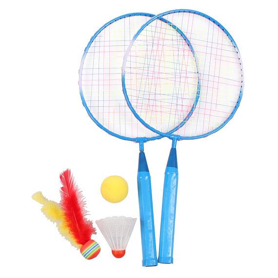 Merco Training Set JR badmintonová sada modrá
