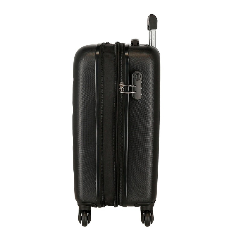 ROLL ROAD Flex Black, ABS Cestovný kufor, 55x38x20cm, 35L, 5848660 (small exp.) 5