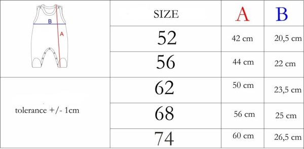 Dojčenské bavlnené dupačky Nicol Viki 74 (6-9m) 2