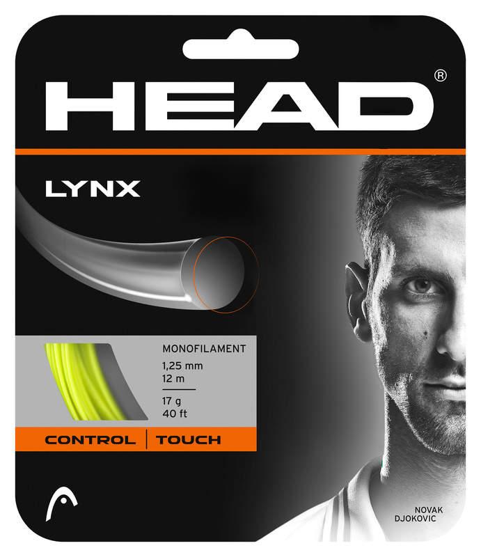 Head Lynx tenisový výplet 12 m, 1,25mm, žltá