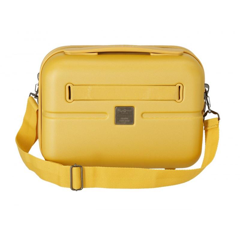 PEPE JEANS Highlight Ochre, Cestovný kozmetický kufrík, 21x29x15cm, 7683923 2