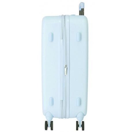 JOUMMA BAGS Sada ABS cestovných kufrov MICKEY MOUSE Happines Turquesa, 70cm/55cm, 3669521
