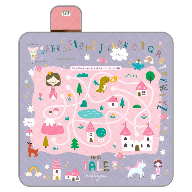 Detská pikniková deka Perletti Travel – Rozprávkový hrad, 150x150cm, 13150 1