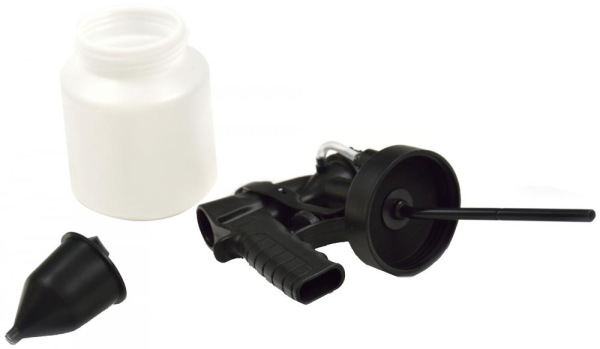 Pištoľ striekacia vzduchová s kompresorom 650 W, 230 V, nádoba 800 ml, tryska 1,5 mm, GEKO 9
