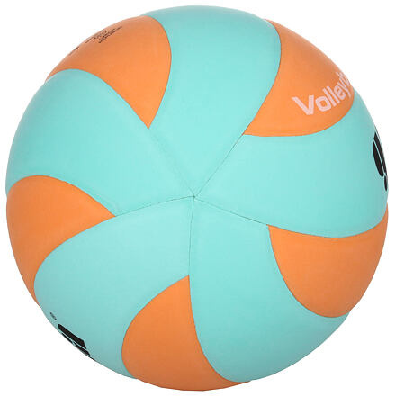 BV5681S Soft 170 volejbalová lopta tyrkysová-oranžová 1