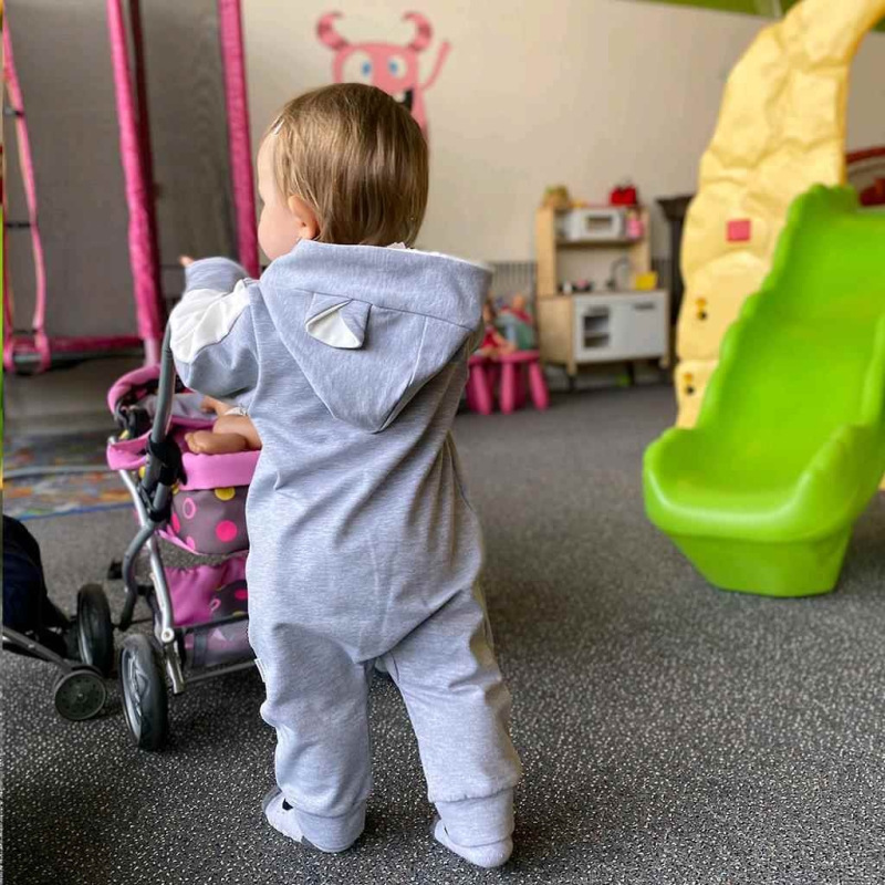 Dojčenský teplákový overal New Baby The Best ružový 92 (18-24m) 5