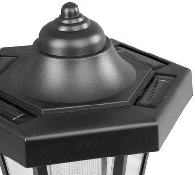 Lampa Strend Pro Wall, solárna, 1x LED, na stenu/plot, 16,5x16,5x30 cm