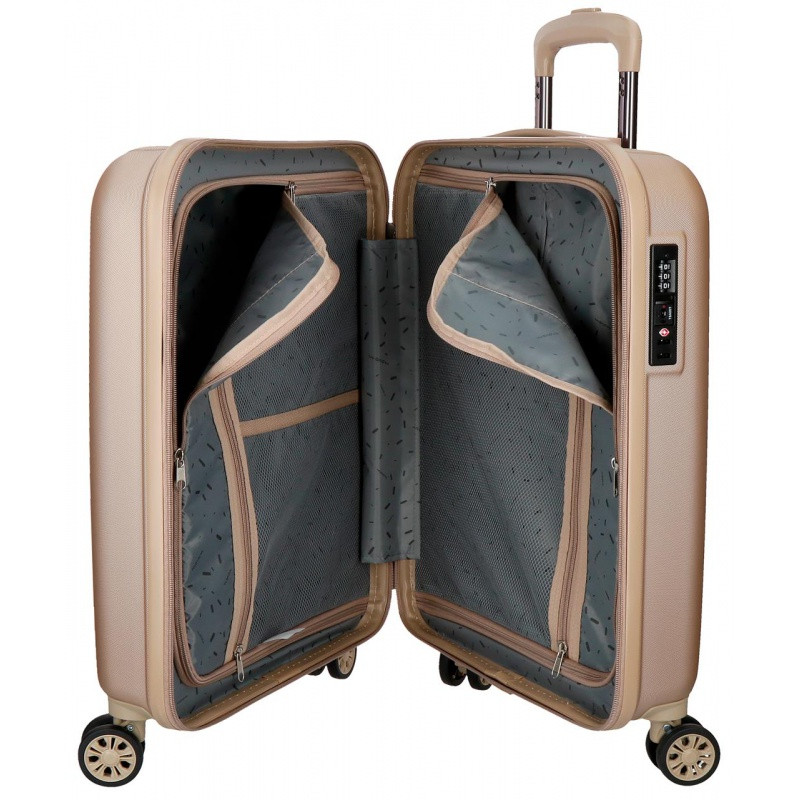 MOVOM Wood Champagne, Sada luxusných ABS cestovných kufrov, 65cm/55cm, 5318965 10