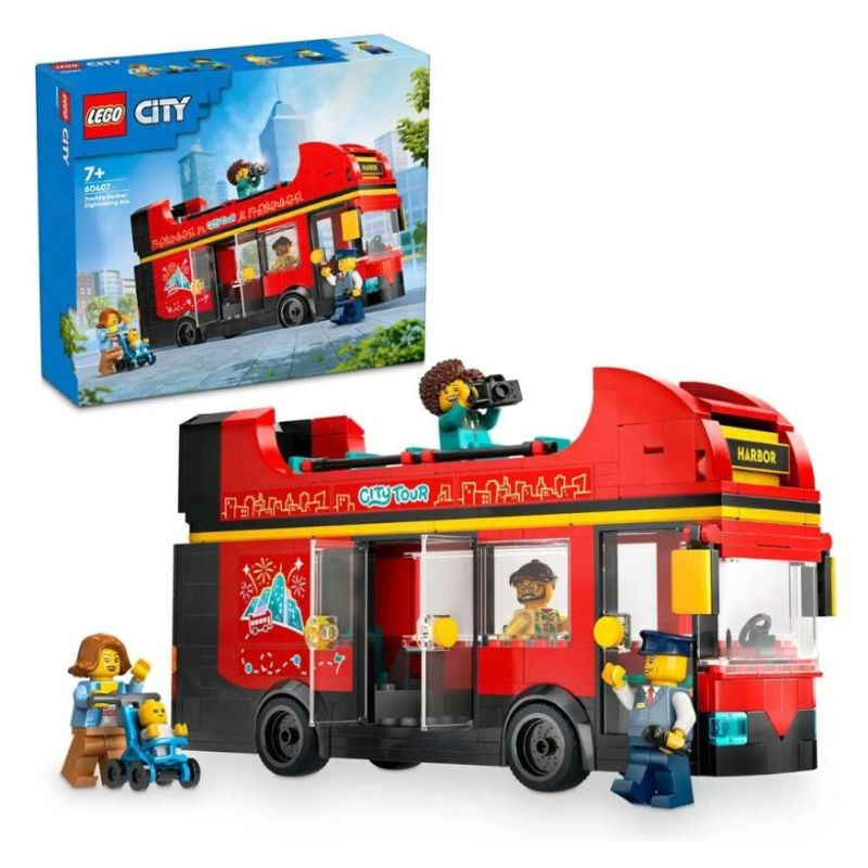 LEGO City Červený dvojposchodový vyhliadkový autobus