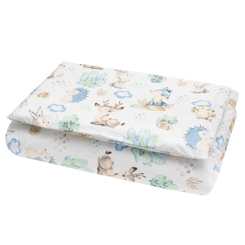 3-dielne posteľné obliečky New Baby 100/135 cm Ježko 4