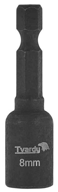 Adaptér úderový 1/4" 6 hran magnetický 8 x 48 mm, TVARDY 1