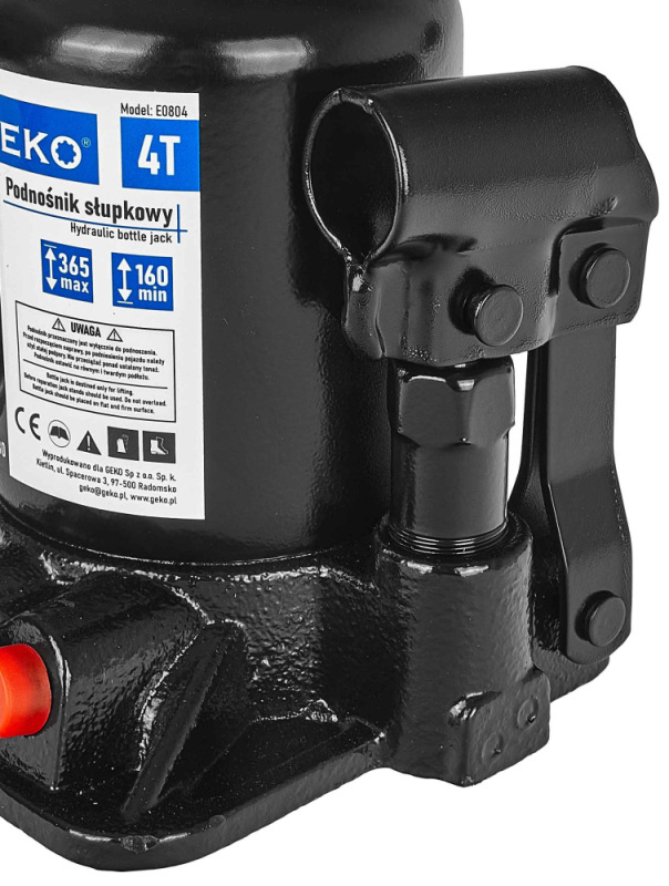 Zdvihák hydraulický dvojstupňový, nosnosť 4.000kg, zdvih 160-365 mm, GEKO 7