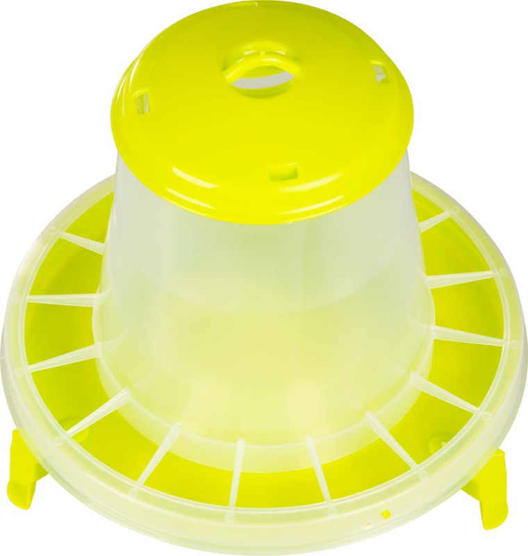 Krmítko Novital 2203AF, 5,25 lit., pre hydinu, plast, s nožkami 2