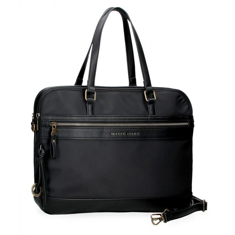 Pepe Jeans Morgan Black - Taška na notebook 15,6", 7926031