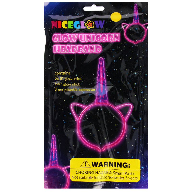 Svietiaca čelenka Jednorožec