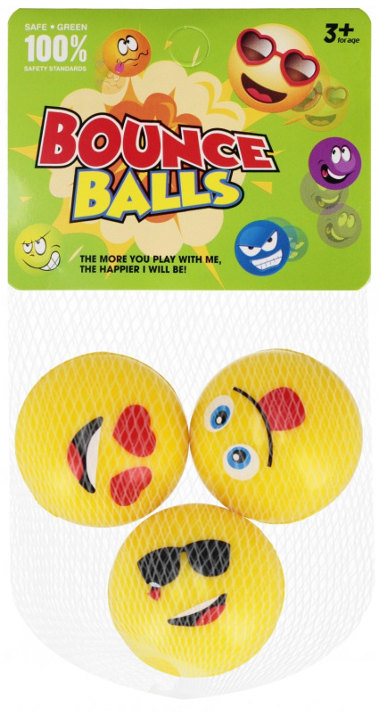 Gumená loptička 3 ks