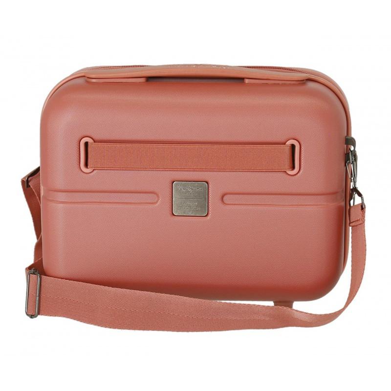 PEPE JEANS Highlight Terracota, Cestovný kozmetický kufrík, 21x29x15cm, 7683926 2