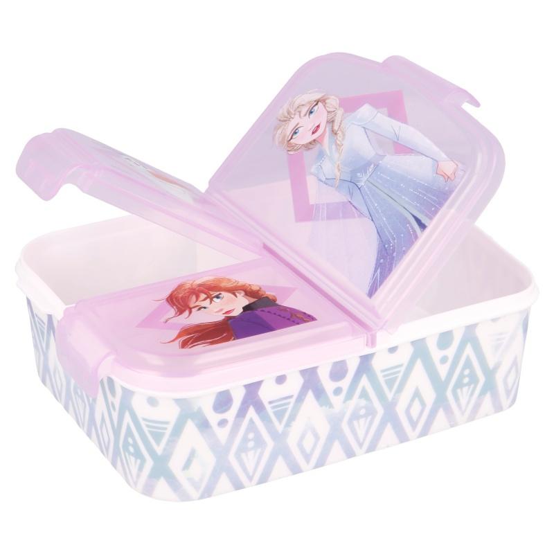 STOR Delený plastový box na desiatu DISNEY FROZEN, 51020