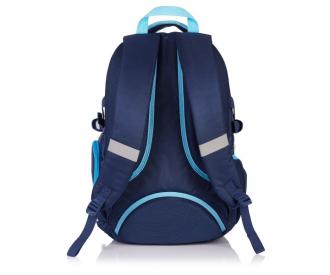 Školský batoh REAL MADRID Blue 46cm, RM-98