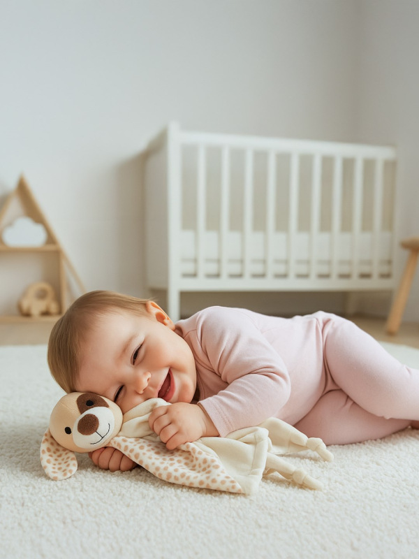 Zaspávačik Pes Baby Mix hnedý 2