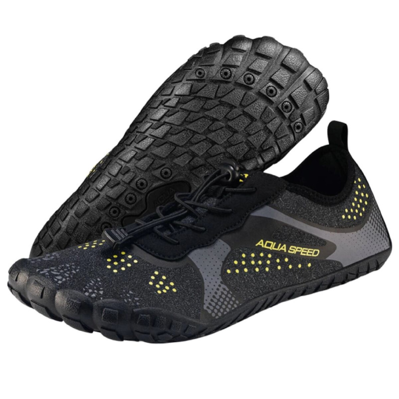 Nautilus topánky do vody čierna-žltá 1