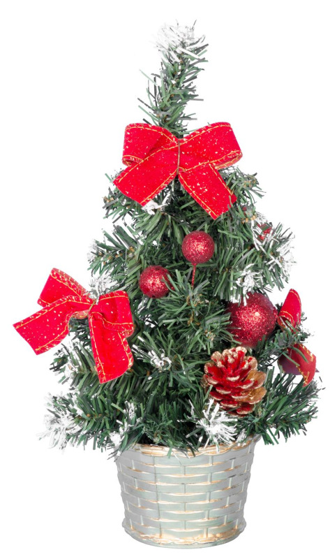 Stromcek MagicHome Xm5276R, 30 cm, pine, red