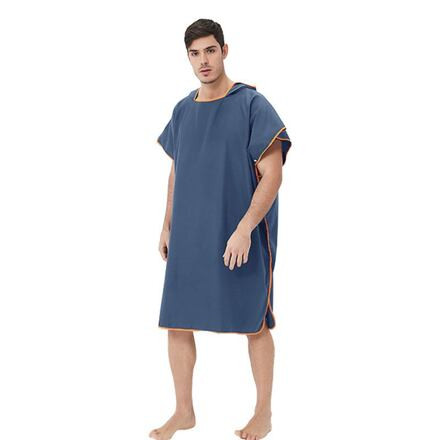 Surf plážové pončo navy 1