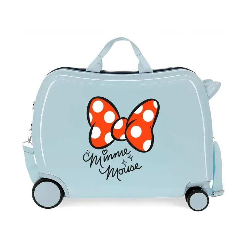 Detský cestovný kufor na kolieskach / odrážadlo MINNIE MOUSE Good Vibes, 34L, 3399822