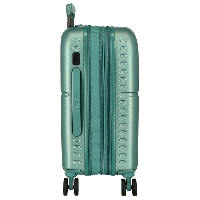 PEPE JEANS Highlight Verde, ABS Cestovný kufor, 55x40x20cm, 37L, 768862B (small exp.) 5