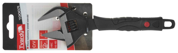 Kľúč nastaviteľný 200 mm 0-39 mm, TVARDY 4