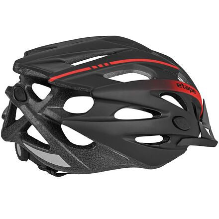 Etape Twister cyklistická prilba čierna-červená veľ. L-XL 1