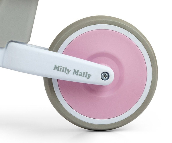 Detský balančný bicykel Milly Mally Velo Pink 3
