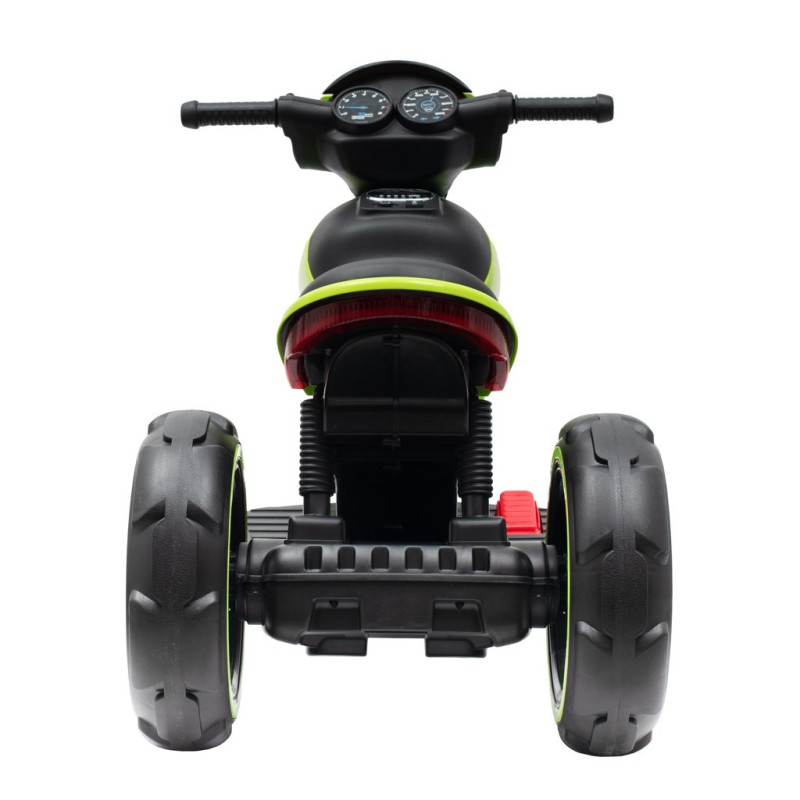 Detská elektrická motorka Baby Mix POLICE zelená 3