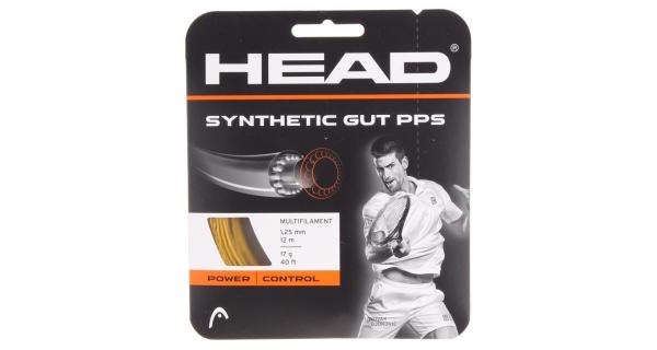 Head Synthetic Gut PPS tenisový výplet 12 m, 1,25mm, zlatá