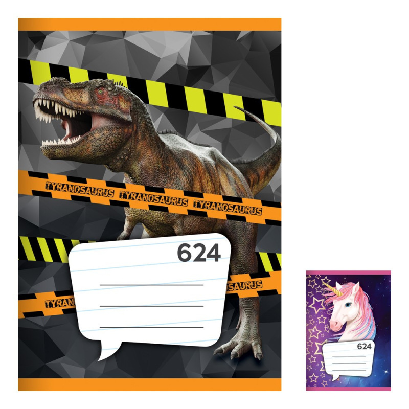 Zošit A6, 20 listový - linajkový 624 5