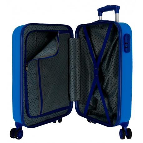 JOUMMA BAGS detský ABS cestovný kufor MICKEY MOUSE Good Mood, 55x38x20cm, 34L, 4641465
