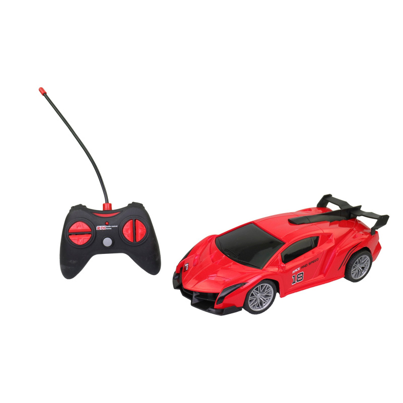 Auto RC s dymovým efektom a svetlom - 3 farby 1