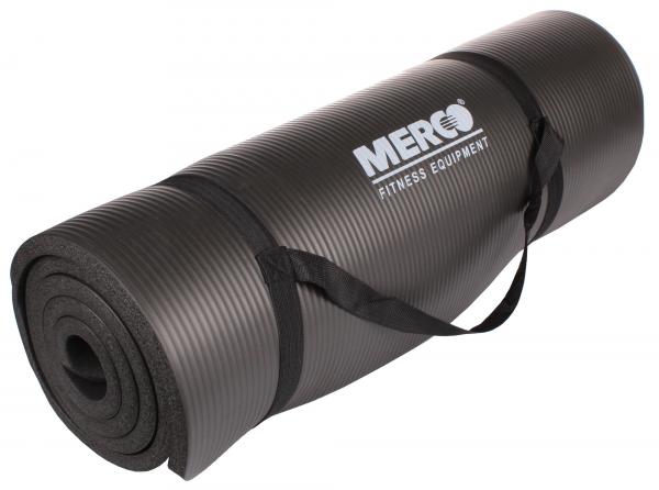 Merco Yoga NBR 15 Mat podložka na cvičenie čierna