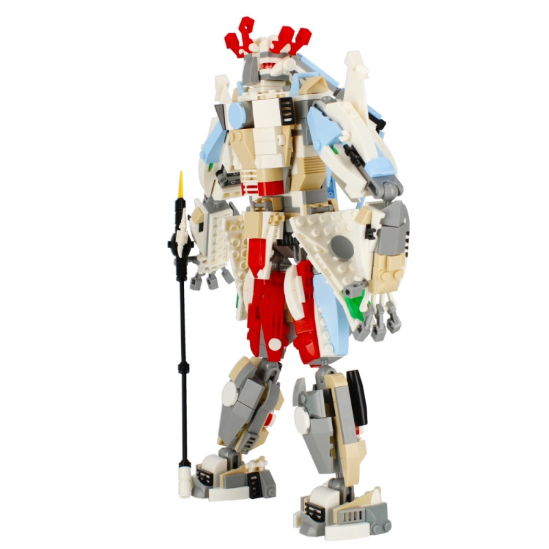 Stavebnica Veľký Robot - 4 druhy 7