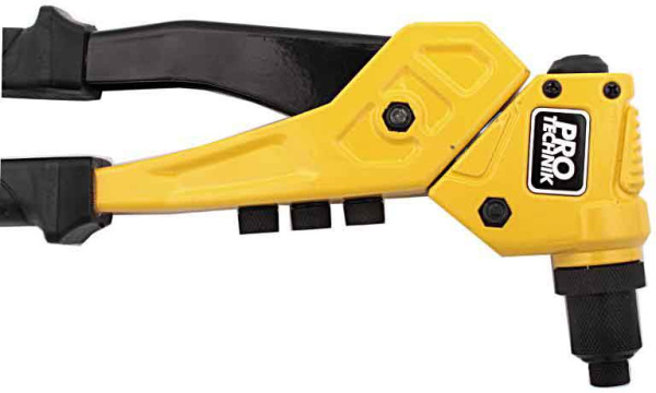 Nitovacie kliešte PROFI s otočnou hlavou 360°, PRO-TECHNIK 1