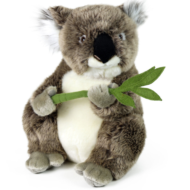 Plyšový medvedík koala s bambusom