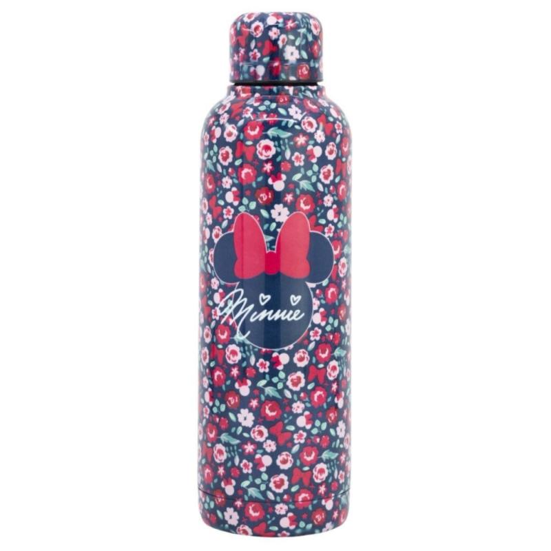 STOR Nerezová fľaša / termoska Minnie Mouse Gardening, 515ml, 75725