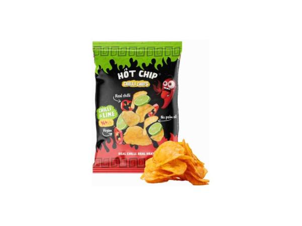 Hot Chip Chilli Chips Chilli & Lime 80g EU