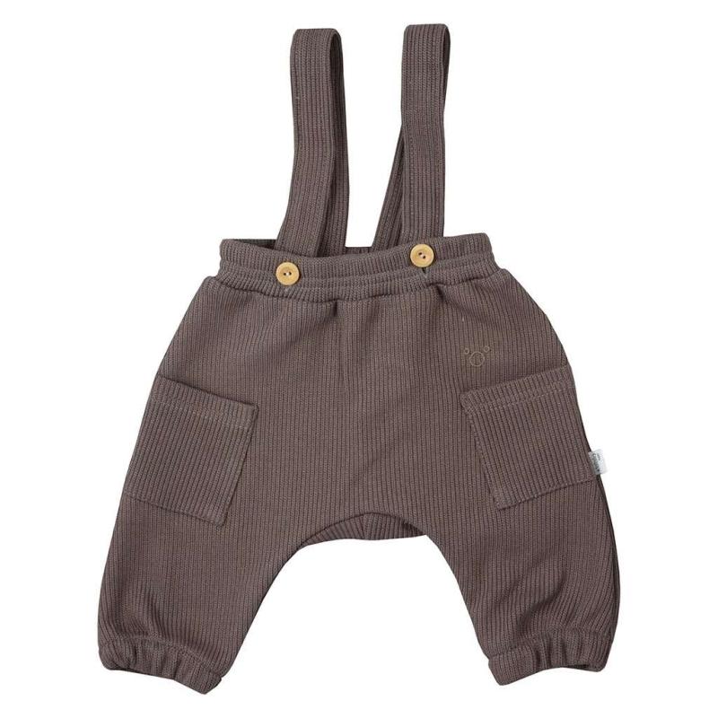 Detské záhradníčky Koala Pure brown 62 (3-6m)