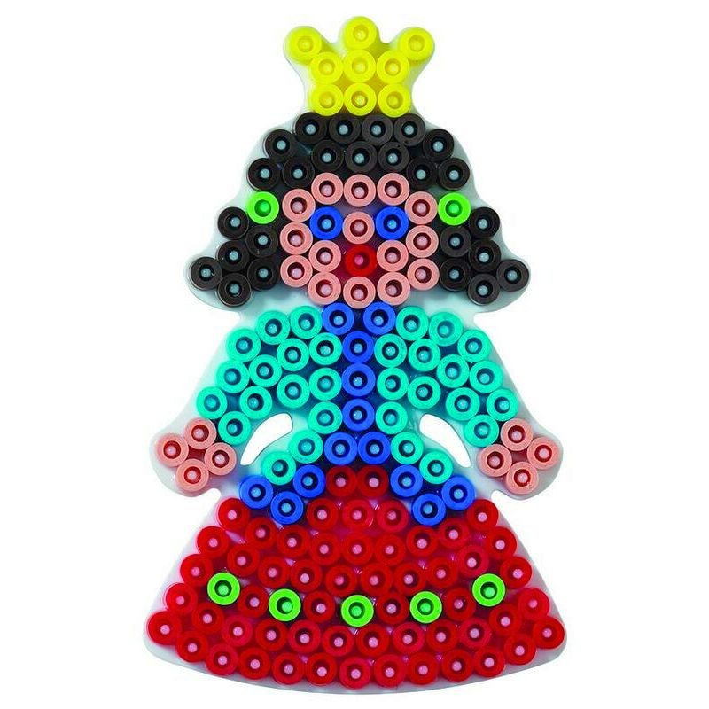 Podložka na zažehľovacie korálky Princezná s korunkou MIDI