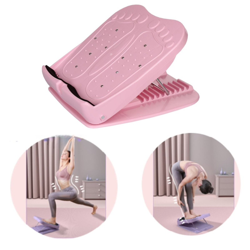 Yoga Plate jóga doska na strečing ružová 3