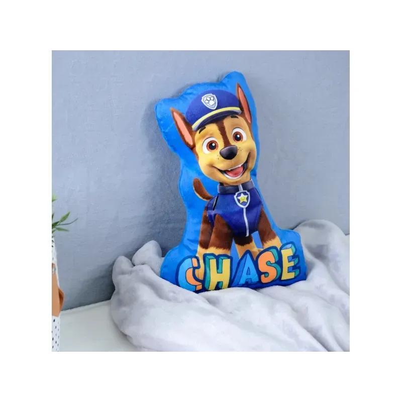 Tvarovaný 3D dekoračný vankúš Paw Patrol Chase