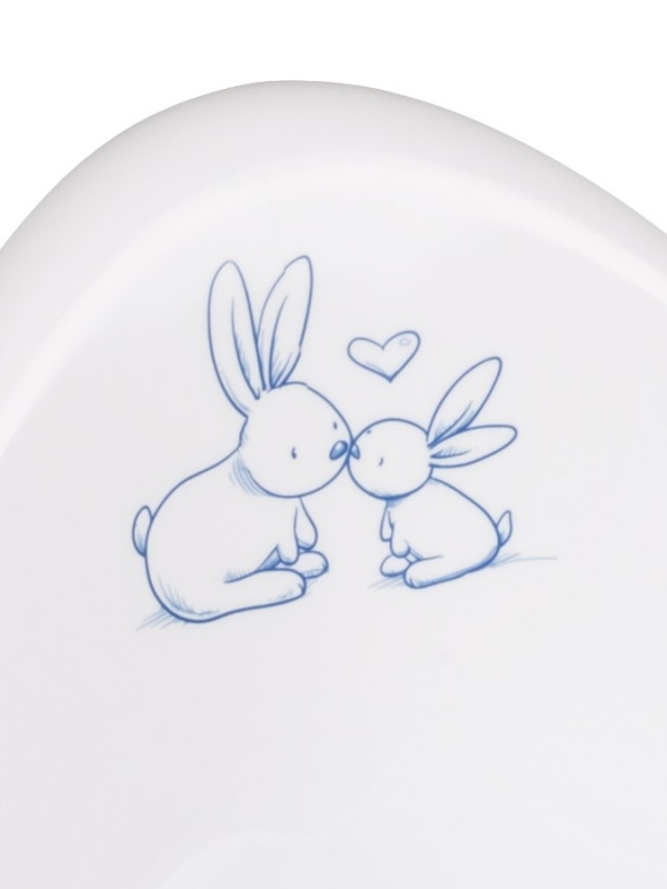 Detský nočník Bunny biely 1