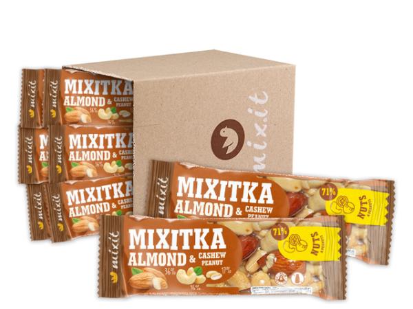 Mixit Orieškové Mixitky - Mandle + Kešu (8 ks) 320 g